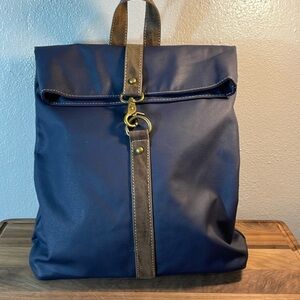 Cargoit Waxed Cotton Nautical Travel College Tote School Packback IPad Padded